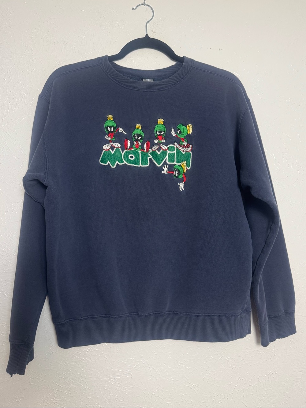 Vintage Marvin The Martian Pullover Crewneck Sweater